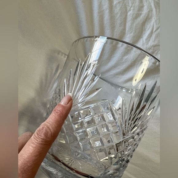 Wedgwood Majesty Pattern | Crystal Ice Bucket | Diamond Pattern | Collectible - Picture 8 of 10